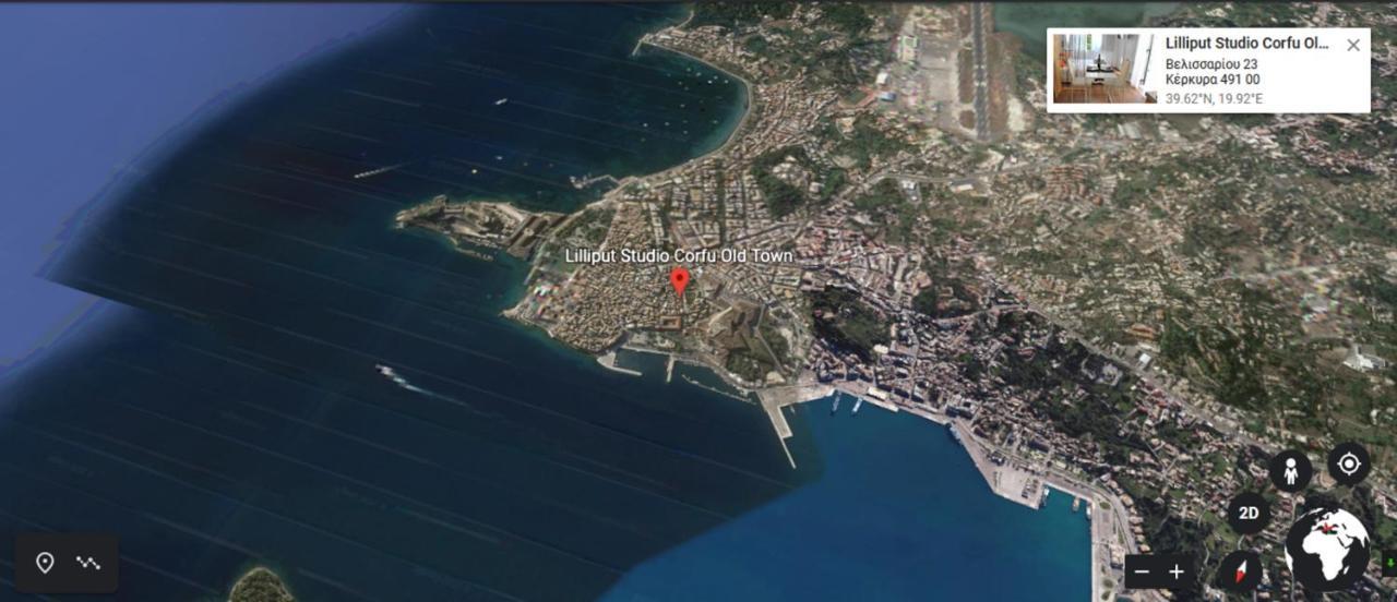 Lilliput Studio Corfu Old Town Exterior foto